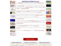 astrology.co.uk Webseite Vorschau