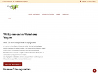 weinhaus-vogler.de Webseite Vorschau