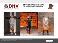dhv-lederwaren.com Webseite Vorschau