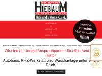 hiebaum.com Webseite Vorschau