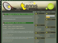 tennis-gastern.at Webseite Vorschau