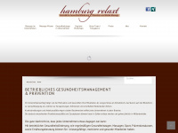 hamburg-relaxt.com Webseite Vorschau