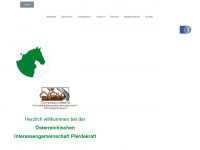 pferdekraft.at Webseite Vorschau