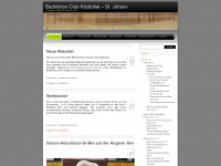 badminton01.wordpress.com Webseite Vorschau