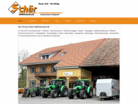 schaer-agromechanik.ch Webseite Vorschau