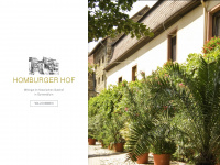 weingut-homburger-hof.de Webseite Vorschau