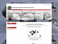 all-ein-mineralien.ch Webseite Vorschau