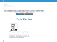 burhoff.de Webseite Vorschau