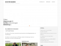 ecovin-baden.de Webseite Vorschau