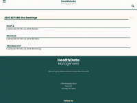 healthdatamanagement.com Webseite Vorschau