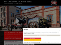 automuseum-ladenburg.de Webseite Vorschau
