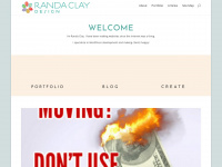 randaclay.com Webseite Vorschau