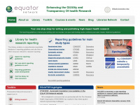 equator-network.org Webseite Vorschau