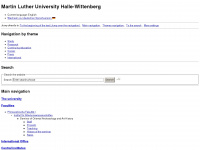 orientarch.uni-halle.de Webseite Vorschau