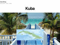 cuba-diving.de Webseite Vorschau