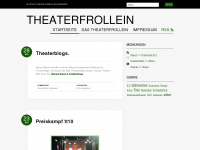 theaterfrollein.wordpress.com Webseite Vorschau