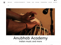anubhab.net Webseite Vorschau