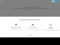 collectionsaustralia.net Webseite Vorschau