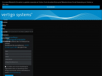 vertigo-systems.de Webseite Vorschau