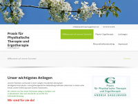 physiotherapie-gagelmann.de Webseite Vorschau