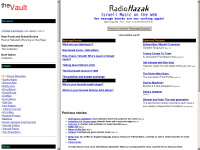 radiohazak.com Webseite Vorschau