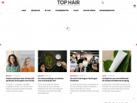 tophair.nl Webseite Vorschau