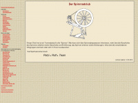 spinnradclub.de Webseite Vorschau