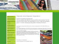 hangmattor.nu Webseite Vorschau