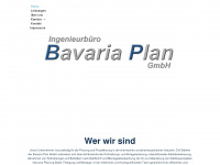 bavaria-plan.com Webseite Vorschau