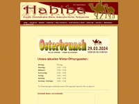 habiba-bistro.de Webseite Vorschau
