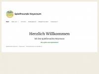 spielfreunde-heyersum.de Webseite Vorschau