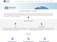 torrentpharma.com Webseite Vorschau