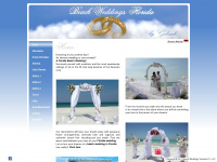 beachweddingsflorida.us Webseite Vorschau