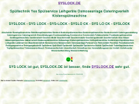 syslock.de Webseite Vorschau