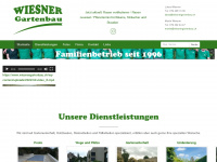 wiesnergartenbau.ch Webseite Vorschau