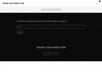trash-can-dance.com Webseite Vorschau