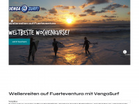 vengasurf.com Webseite Vorschau