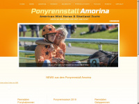 ponyhof-amorina.ch Webseite Vorschau