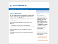 vr-iban-konverter.de Webseite Vorschau