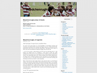 maedchenrugby.wordpress.com Webseite Vorschau