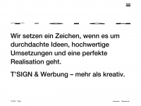 tsign.ch Webseite Vorschau