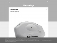 alarmanlage.blogspot.com Webseite Vorschau