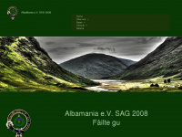 albamania.de Webseite Vorschau