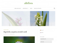albiflora.eu Webseite Vorschau