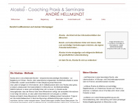 alcelsa-coaching.de Webseite Vorschau