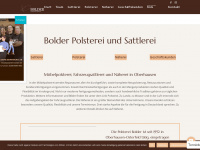 polsterei-bolder.de Webseite Vorschau