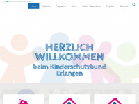 kinderschutzbund-erlangen.de Webseite Vorschau