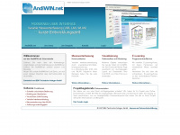 andiwin.net Webseite Vorschau