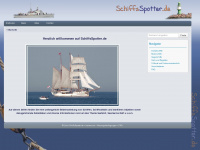 schiffsspotter.de Webseite Vorschau