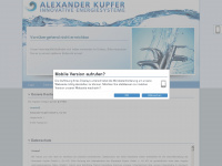 alexander-kupfer.de Webseite Vorschau